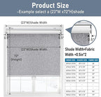 Cordless Roller Shades Blackout Blinds - Image 3