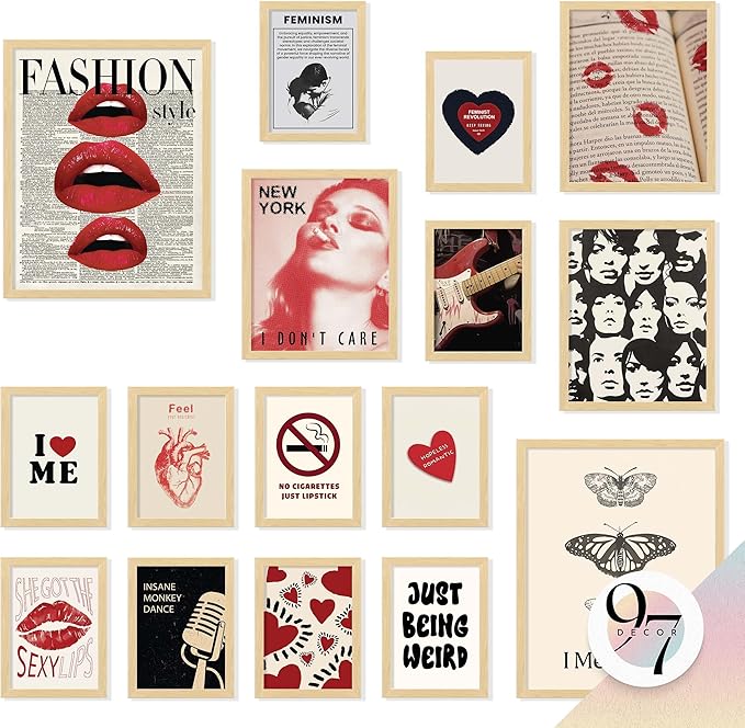 97 Decor Retro Downtown Girl Room Decor by 97Decor