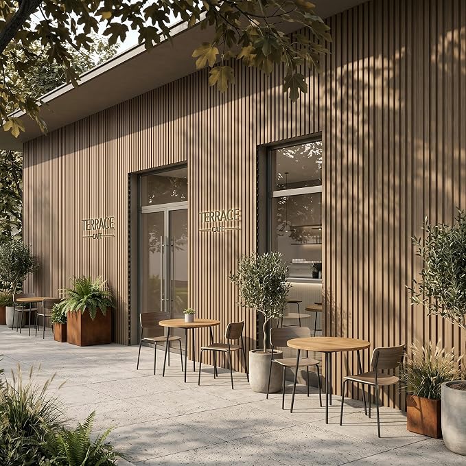 From Plain to Beautiful in Hours WPC Exterior Wall Slat Panels Waterproof - Image 13