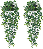 Waipfaru 2Pcs Fake Hanging Plants by Waipfaru