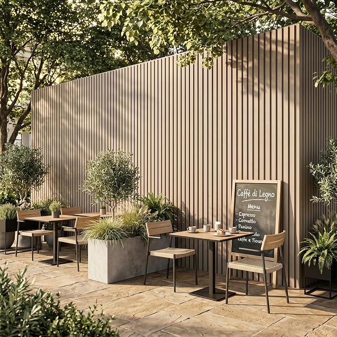 From Plain to Beautiful in Hours WPC Exterior Wall Slat Panels Waterproof - Image 14