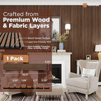 Avana Acoustic Wood Wall Panels – 93.2x11.25 Inch Panels – Fits 94x12 Layout – - Image 4
