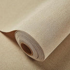 Fabric Grasscloth Texture Self-Adhesive Wallpaper Linen Peel and Stick by Unknown