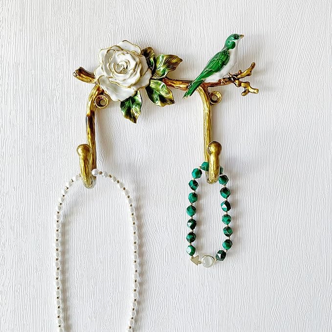 Vintage Bird Shaped Decorative Wall Hook Rack Hanger - Image 3