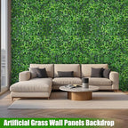 Grass Wall Panels, Fake Greenery Plant Decor - Image 5