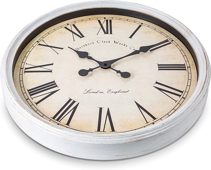 Bernhard Products Large Decorative Wall Clock 20 Inch Silent Non Ticking - Image 5