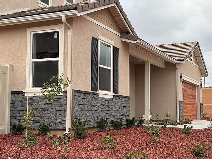 Faux Stone Wall Panels 1-Pack PU Stone Veneer Siding, Mortarless 46.25x12.88 - Image 7