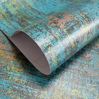 JiffDiff Vintage Metallic Peel and Stick Wallpaper Industrial Metallic Concrete - Image 9