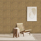 15.75"x787.4" Brown Grasscloth Wallpaper Peel and Stick Removable Textured Wall - Image 4