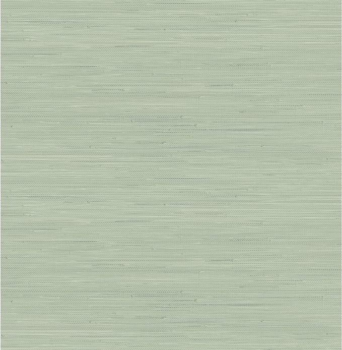 NuWallpaper x Society Social Classic Faux Grasscloth Peel and Stick Wallpaper by NuWallpaper