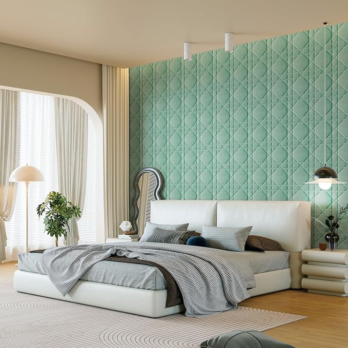 Velvet 3D wall Panels for Interior wall Decor Peel and Stick, Soundproof - Image 9