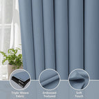 FMFUNCTEX 100% Blackout Curtains - Image 5