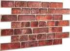 3D Faux Brick Wall Panels 37.8’’ x 18.9’’ by NOVECRAFTO
