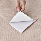 Haimin Fabric Wallpaper Textured Contact Paper Grasscloth Wallpaper Peel and - Image 5