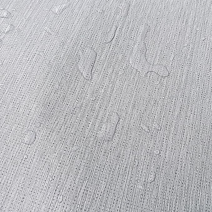 Grasscloth Peel and Stick Wallpaper Gray Fabric Wallpaper Faux Linen Wallpapers - Image 4