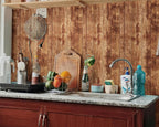 FLFK Vintage Wallpaper Peel and Stick Brown Wood Contact Paper Removable - Image 4