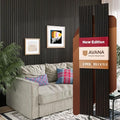 Avana Acoustic Wood Wall Panels – 93.2x11.25 Inch Panels – Fits 94x12 Layout – by AvanaHome