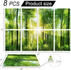 YPY Sound Proofing Panels for Walls: 8 Pack 48"x32" Decorative Art Acoustic - Image 6