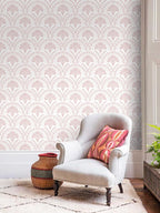 Timeet 17.7 in × 78.7 in Boho Peel and Stick Wallpaper Pink Floral Contact - Image 7