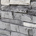 Faux Stone Wall Panels 2-Pack PU Stone Veneer Siding, Mortarless Faux Rock - Image 6
