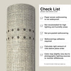 Ansehan Hand-Crafted Wallcovering HA4003 Droplets Stripe 36" W x8 Yard L - Image 7