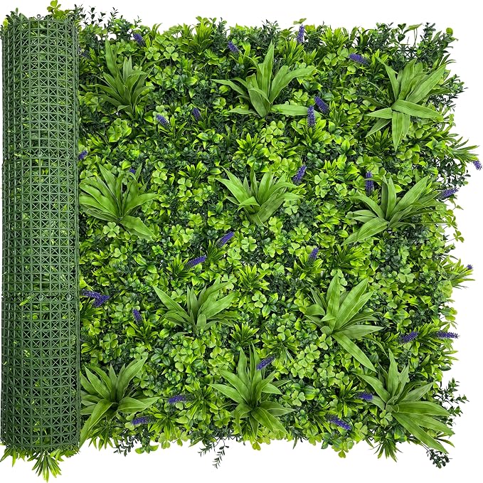 ODTORY Artificial Greenery Wall Roll: 40X120IN UV-Anti Ivy Privacy Fence Wall by ODTORYHOME