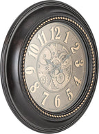 Pacific Bay Rodalben Giant Decorative Light-Weight 24-inch Wall Clock Silent by PacificBay