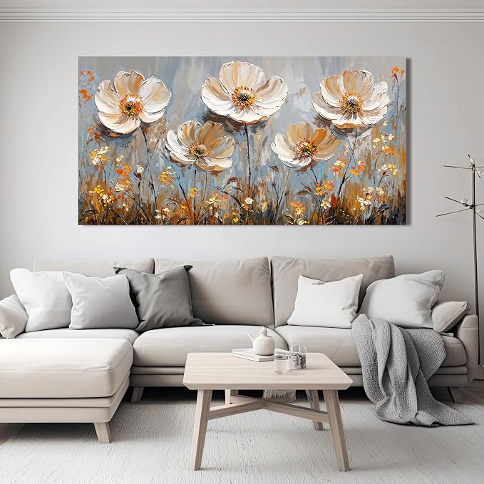 Canvas Wall Art Decor Art Work for Wall Decor Large Vintage Gold Wall Art - Image 4