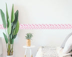 FLFK Pink Heart Wallpaper Border - Image 5
