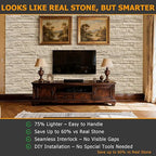 ROOMTEC 6-Packs Faux Stone Wall Covering Panels - Image 4