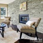Ekena Millwork 48 5/8"W x 24 3/4"H x 1 1/4"D Cascade Stacked Stone, StoneWall - Image 14