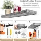 Sorbus Floating Shelves for Wall - Image 5