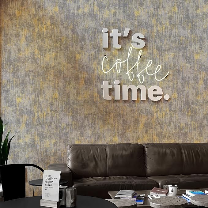 JiffDiff Vintage Metallic Peel and Stick Wallpaper Self Adhesive Industrial - Image 2