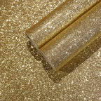CHIHUT 15.7''x236'' Champagne Gold Glitter Contact Paper Peel and Stick Glitter by CHIHUT
