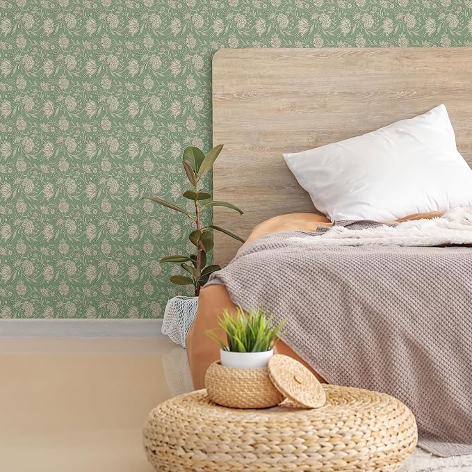 Main Street Peel and Stick Wallpaper Eco-Friendly Sheets 12 Pack, 11 X 16 Inch - Image 4