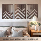 qmmp Modern Wooden Wall Sculptures - Image 2