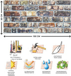 Dundee Deco 3D Wall Panels Faux Brick - Image 4