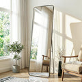 Delma Full Length Mirror, Wall Mounted, Freestanding or Leaning, Rounded by Delma