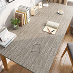 LACHEERY Taupe Grasscloth Wallpaper Textured Peel and Stick Fabric Wallpaper - Image 5
