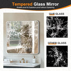 Delma Bathroom Vanity Mirror, High-Definition Bathroom Mirror, Versatile - Image 5