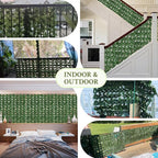 ODTORY Artificial Ivy Privacy Fence Wall Screen, 40X120 in UV-Anti Faux - Image 6