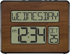 La Crosse Technology 513-1419-WA-INT Atomic Large Full Digital Calendar Clock by LaCrosseTechnology