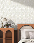 Modern Peel and Stick Wallpaper 17.3''×''787 Self Adhesive Wallpaper Boho - Image 4