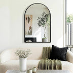 FICTOR Bathroom Mirror for Wall, Arched Vanity Bathroom Mirror for Over Sink - Image 6