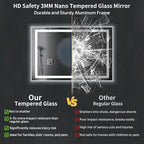 55"x30" LED Bathroom Mirror - Image 5
