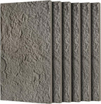 3D Faux Stone Wall Panels, Lightweight & Waterproof Accent Marble Stone Skin by Gahowlen