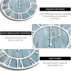1st owned Wall Clocks for Living Room Decor, Round Silent Non Ticking, Modern - Image 6
