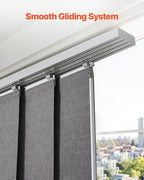 VEVOR Panel Track Blinds, Extendable Track from 45.8 in to 86 in W, Trimmable - Image 5