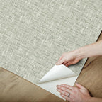 NuWallpaper Sage Poplin Peel and Stick Wallpaper - Image 6