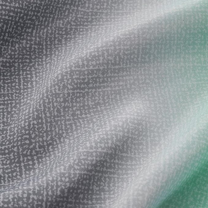 XiDi Curtains for Bedroom Decor, Rainbow Green LightgreyGrey34/96/1 - Image 9
